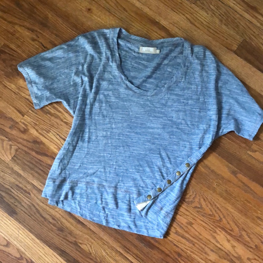 Blue casual top